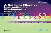 Guides to Effective Instruction in Mathematics, Grades 1 ...thelearningexchange.ca/wp-content/uploads/2017/01/...41 Relationships..... 45 Overview ... , and other notation, such as