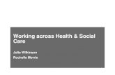 Commissioning Services Working across Health & Social Care Commissioning Services Working across Health