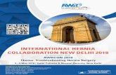 INTERNATIONAL HERNIA COLLABORATION NEW DELHI 2018€¦ · IHC 2018 Highlights Learn about the latest advances in minimally invasive techniques for Ventral & Groin hernia repair Meet