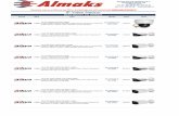Almaks Security Systems d.o.o. Gospodara Vu 11 000 Beograd Fax. 011 … - IP VIDEO NADZOR... · 119966 1/2.9" 6M SONY CMOS,ICR,WDR (120dB) H.265+/H.265/H.264+/H.264,6M(1~20fps) -Z:2.7-13.5mm