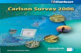 Carlson Survey 2006, Back Cover, 6-14-05 Fold Prepress ...Carlson SurvCE. Converts all RAW field data formats to the popular RW5 format for reduction. Spreadsheet editor with Least