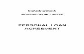 PERSONAL LOAN AGREEMENT · “Personal Loan” means the principal amount of Loan sanctioned and disbursed by the Bank to the Borrower (as specified in the Schedule) in terms of this