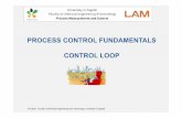 PMC 02 03 Control Loop Control methods PRINT.ppt€¦ · Steam flow in a reboilerSteam flow in a reboiler Temperature control in a columnTemperature control in a column ... • Controller