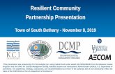 Resilient Community Partnership Presentation · Resilient Community Partnership Presentation Town of South Bethany - November 8, 2019 “Thispresentation was prepared by KCI Technologies