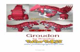 Groudon · 6/17 (row2 col1) R3 R5 R8 Red 'R#' combo denotes back pieces Black 'R#' combo denotes spikes for the right side 'B#' combo are the black back pieces