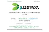 RFP for Kochi Metro EIA · The Kochi Metro Rail Ltd., may in its absolute discretion, but without being under any obligation to do so, update, amend or supplement the information,
