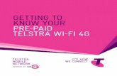 GETTING TO KNOW YOUR PRE-PAID TELSTRA WI-FI 4Gzte.co.nz/downloads/User_guides/MF91_QSG.pdf · By using this device your Pre-Paid Telstra Wi-Fi 4G can also act as an external storage