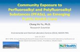 Community Exposure to Perfluoroalkyl and Polyfluoroalkyl Substances ...€¦ · Community Exposure to Perfluoroalkyl and Polyfluoroalkyl Substances (PFASs), an Emerging Public Health