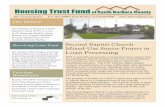 Housing Trust Fund of Santa Barbara County · Housing Trust Fund of Santa Barbara County 2011 Activity Report In July 2011, the Housing Trust Fund was awarded a capital grant from