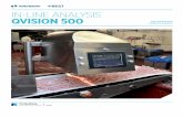 In-le analysIn Is Qvision 500 - Ferret.com.au · Fat, protein and moisture analysis In-le analysIn Is Qvision 500 10595 Process Analytics Brochure v2.indd 1 27/09/2012 13:19