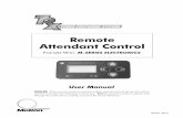 Remote Attendant Control - Motion Conceptsmotionconcepts.com/pdf/set-up_manual/TRD0323 Rev B - M... · 2014-12-02 · FOR USE WITH M-SERIES ELECTRONICS Remote Attendant Control User