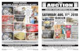 ESTATE AuCTiON 4245 HWY. 70 EAST, SMiTHFiELD, NC 27577 …mouthsofthesouth.com/wp-content/uploads/2018/07/MOTS-08... · 2018-07-17 · ESTATE AUCTION SALE STARTING AT 10:00 A.M. 4245