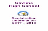 Skyline High School - Granite School District...IB students are required to take six IB courses in at least five different academic disciplines during their junior and senior years