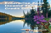 Enterprise Zone Income Tax Credit Guide - Colorado...applied to offset tax in the year claimed can generally be carried forward to the following tax year. Credits cannot be carried