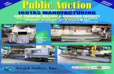 IROTAS MANUFACTURING - Asset Sales · MORI-SEIKI Model TL-40 2-Axis CNC Turning sn:1460 (10) CNC TURNING CENTERS CONTINUED Want to Sell Your Shop or Know Someone Who Does? Call Us