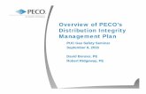 Overview of PECO’s Distribution Integrity Management Plan€¦ · Overview of PECO’s Distribution Integrity Management Plan PUC Gas Safety Seminar September 8, 2016 David Bonner,