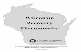 Wisconsin Recovery Thermometer · Wisconsin Recovery Thermometer 7 Wisconsin Recovery Thermometer This tool was developed with input from persons in mental health and substance use
