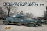 Vickers Crossley Armored Car Model 25 - AK Interactive VICKERS TUTORIAL.pdf · The vechicle Vickers Crossley Armored Car Model 25 was used both by the British army in khaki colours