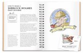 HOW TO DRAW A SHERLOCK HOLMES - Doodle Reads · Sherlock Holmes story “A Case of Identity”, here is some simple advice on how to draw a Sherlock Holmes easy doodle. So, grab a