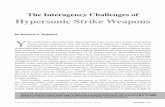 The Interagency Challenges of Hypersonic Strike Weaponsthesimonscenter.org/wp-content/uploads/2019/04/IAJ-10-2-2019-pg17-29.pdfprecision, future HSW may replace explosive warheads