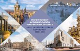PRIME STUDENT ACCOMMODATION FUNDING OPPORTUNITY … · 2018-03-27 · following mix of units: 79 en-suite cluster flat study bedrooms 137 studio bedrooms Total ... Nido Collection