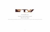 TVI Pacific Inc. Information Form Marchs1.q4cdn.com/531881216/files/doc_financials/TVI... · 3 ITEM 1: PRELIMINARY NOTES Date of Information Unless otherwise indicated, all information