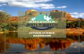 CITIZEN SCIENCE HANDBOOK - azdeq.govstatic.azdeq.gov/wqd/azww/azww_handbook.pdf · was intentionally left blankhe Ariz. T ona Water Watch citizen science form is a one page document