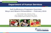Department of Human Services Budget/SSP … · Architecture . Toxic Stress. Program Participant Overview & Our Role in Creating Pathways Out of Poverty 7 . Serving 1 million people