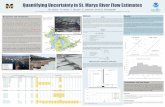 Quantifying Uncertainty in St. Marys River Flow …Chow, Ven Te. “Handbook of applied hydrology: a compendium of water-resources technology.” Handbook of applied hydrology: a compendium