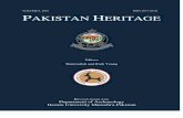VOLUME 8, 2016 ISSN 2073-641X PAKISTAN HERITAGEph.hu.edu.pk/public/uploads/journals/Vol. 8 (2016).pdf · 2019-12-09 · Pakistan Heritage is an internationally peer reviewed research