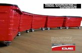 DJE DJE - DJE Recycling Systems · Quality manufacture means Continental bins keep working, even under the toughest conditions. Like all Taylor metal waste and recycling bins, the
