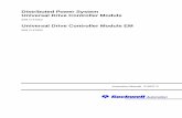 Universal Drive Controller Module EM - Rockwell Automation · Universal Drive Controller Module EM B/M O-57652 ... Chapter 1 Introduction 1.1 Related Publications ... 1-2 Universal