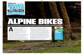 ALPINE BIKES - YT Industries...dropper post lever. Dual compound A tyre with harder, faster rolling, longer lasting rubber in the centre and softer, grippier shoulders for safer cornering.