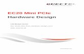 EC20 Mini PCIe Hardware Design - Sigma Electrónica · EC20 Mini PCIe Hardware Design EC20_Mini_PCIe_Hardware_Design Confidential / Released 7 / 36 1 Introduction This document defines