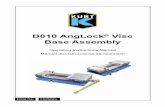 D810 AngLock Vise Base Assembly - Kurt Workholdingprecision boring, drilling, tapping, grinding & finishing. The patented Anglock design allows the movable jaw to advance in such a