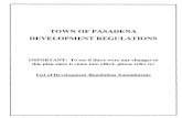 TOWN OF PASADENA DEVELOPMENT REGULATIONS...URBAN AND RURAL PLANNING ACT RESOLUTION TO APPROVE TOWN OF PASADENA MUNICIPAL PLAN AND DEVELOPMENT REGULATIONS 2008-2018 Under the authority