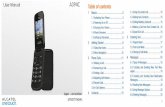 A394C Table of contents - Amazon S3...4 5 1.1.2 Removing or Installing the Battery a Place the battery on the back of the phone so the metal contacts match up on the battery and in
