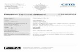 European Technical Approval ETA-08/0364webapp.cstb.fr/agrement-technique-europeen/pdf/Doc... · The EDILON Dex®-EA 2K adhesive system with standard threaded rod (hot-dip galvanized