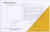 Prajay Engineers Syndicate LimitedNotice is hereby given that the Twenty First Annual General Meeting of Prajay Engineers Syndicate Limited will be held on Wednesday, the 30th day