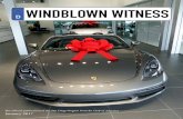 The official publication of the San Diego Region Porsche ...€¦ · The Windblown Witness (USPS 361-790) is the official publication of the Porsche Club of America, San Diego Region,