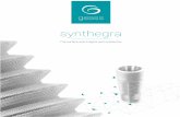 The surface which fights peri-implantitis 2017_en.pdf · periimplantitis and promotes osseointegration for long term success. In fact, Synthegra: Synthegra technology has been patented