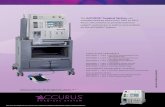 The accuruS® Surgical System was manufactured by Alcon ...Outside the U.S. contact your local Alcon representative. The accuruS® Surgical System was manufactured by Alcon from 1997