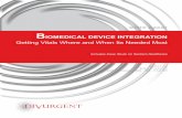 white paper BIOMEDICAL DEVICE INTEGRATION...of Epic’s EMR solution for their hospitals and ambulatory practices started developing the roadmap for integrating their biomedical devices