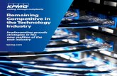Remaining Competitive in the Technology IndustryRemaining Competitive in the Technology Industry | 5 Speed of growth and innovation has created opportunities and complexities for the
