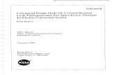 Conceptual Design Study Of A Closed Brayton Cycle ... · Conceptual Design Study Of A Closed Brayton Cycle Turbogenerator For Space Power Thermal-To-Electric Conversion System Final
