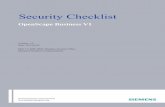 Security Checklist - Procomp Telecom Kft....Audit (activity log) Fixed or easy to guess passwords are a serious security risk. In any case, individual and complex passwords must be