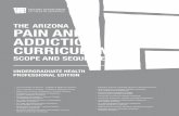 ARIZONA PAIN AND ADDICTION CURRICULUM...This curriculum is intended to be used as the entire set of ten Core Components, rather than choosing individual ones (e.g. teaching only Core