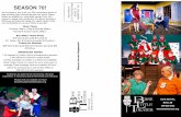BLT Season 69 Brochure - Boise Little Theaterboiselittletheater.org/.../06/BLT-Season-70-Brochure.pdf · 2017-04-11 · Make checks to Boise Little Theater. Visa, MC, Discover accepted.