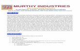 MURTHY INDUSTRIES Profile... · 2018-04-03 · Hindustan Construction Co Ltd æ Unit Behind Hindustan Shipyard Ltd, Visakhapatnam 2008 3. Hindustan Construction Co Ltd 1000KVA T/F