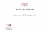 2012 Primary Renal Disease (PRD) codes - Nephro 2012 - New primary renal... · 2018-09-29 · 2012 Primary Renal Disease (PRD) codes (version 1.0) ERA‐EDTA Registry Academic Medical